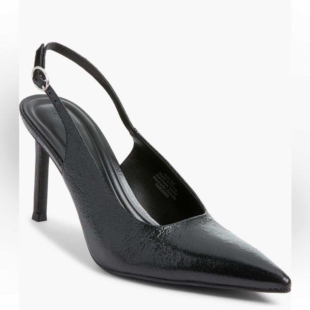 Open Edit Nahla Slingback Pointed Toe Pump